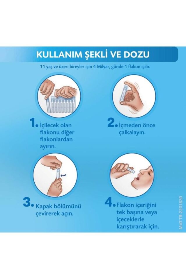 Enterogermina Yetişkin 5 ml 20 Flakon