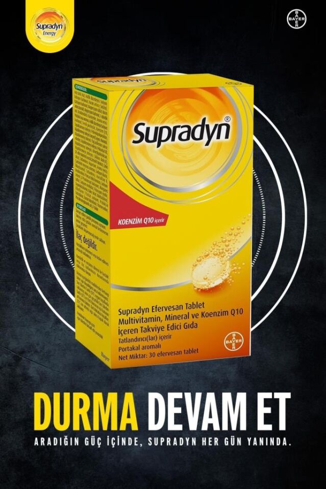 Supradyn_Coenzim Q10 30 Suda Eriyen Tablet