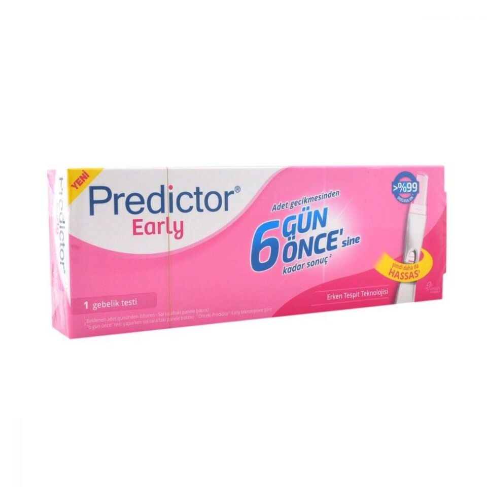 Predictor Early Erken Gebelik Testi