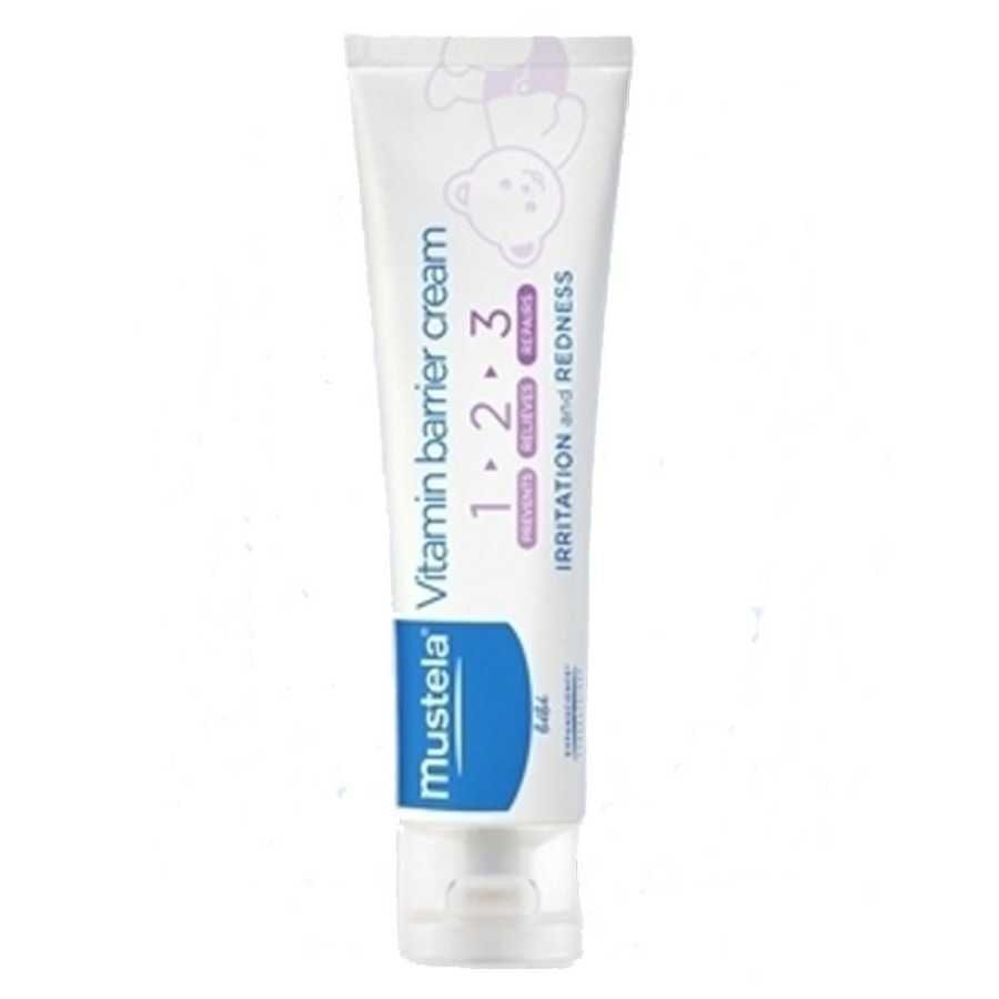 Mustela Vitamin Barrier Cream 100 ml Diaper Rash Prevention Cream