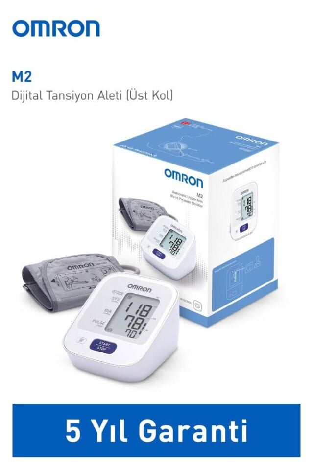 OMRON TANSİYON ALETİ OMRON KOL M2+ 21 HAFIZA