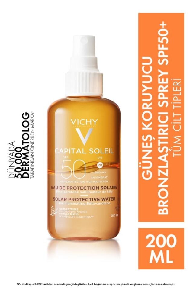 Vichy Capital Soleil Spf50+ Güneş Koruyucu Sprey 200 ml