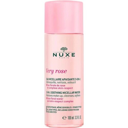 Nuxe Very Rose 3 In 1 Tüm Ciltler İçin Nemlendirici Temizleme Suyu 100 ml