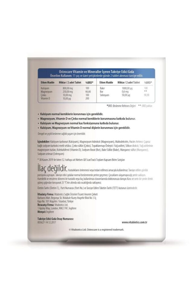 Vitabiotics Osteocare 90 Tablet