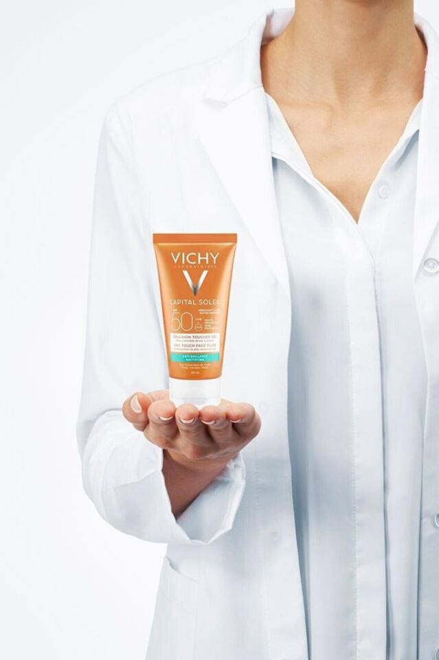 Vichy Ideal Soleil Dry Touch Emulsion Spf 50 50 ml Güneş Kremi