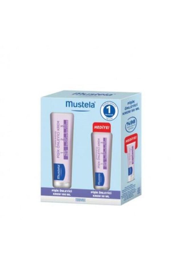 Mustela Vitamin Barrier 1-2-3 Diaper Rash Prevention Cream 100 gr + 50 gr Gift
