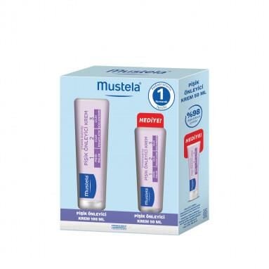 Mustela Vitamin Barrier 1-2-3 Diaper Rash Prevention Cream 100 gr + 50 gr Gift