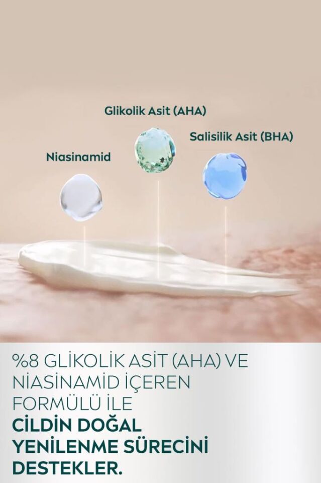 Nivea Derma Skin Clear Gece Arındırıcı Krem 40 ml