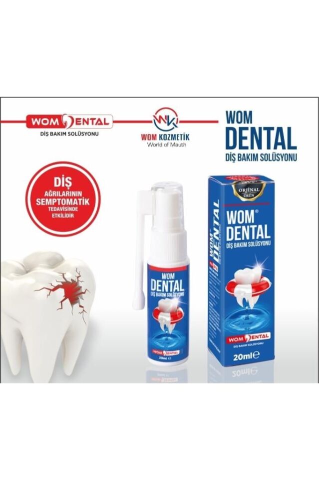 Wom Dental Diş Bakım Solüsyonu 20 ml