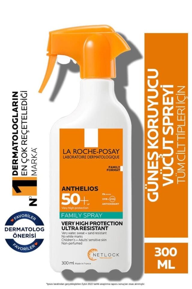 La Roche Posay Anthelios Family Spray Vücut Güneş Kremi 300 ml