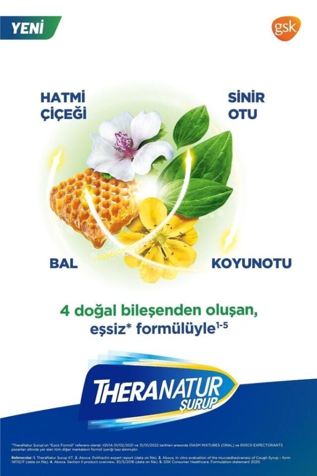 Theranatur Bitkisel Şurup 128 gr
