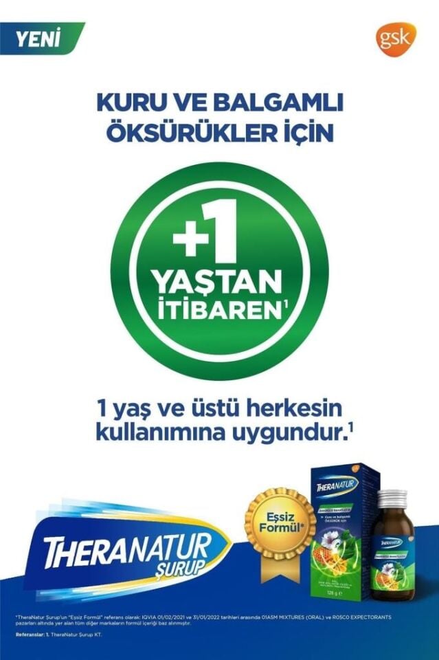 Theranatur Bitkisel Şurup 128 gr