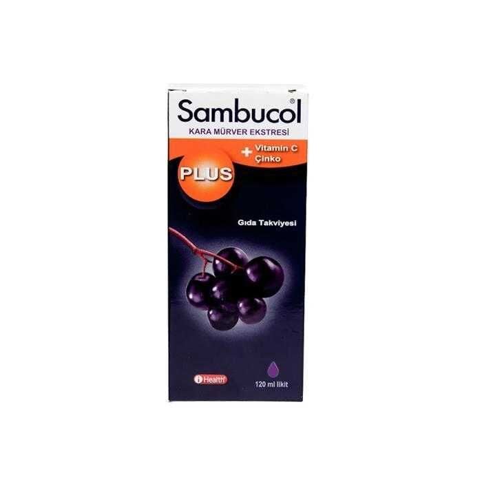 Sambucol Plus Black Elderberry Extract Syrup 120 ml