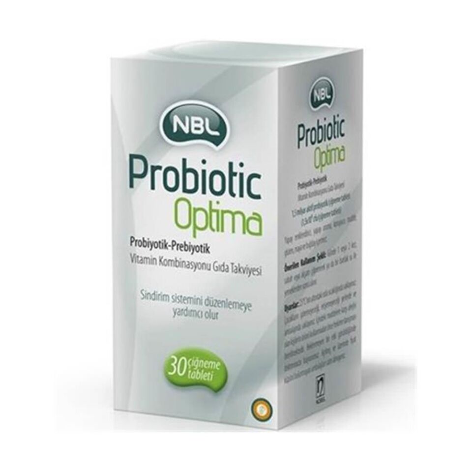 NBL Probiotic Optima 30 Chewable Tablets