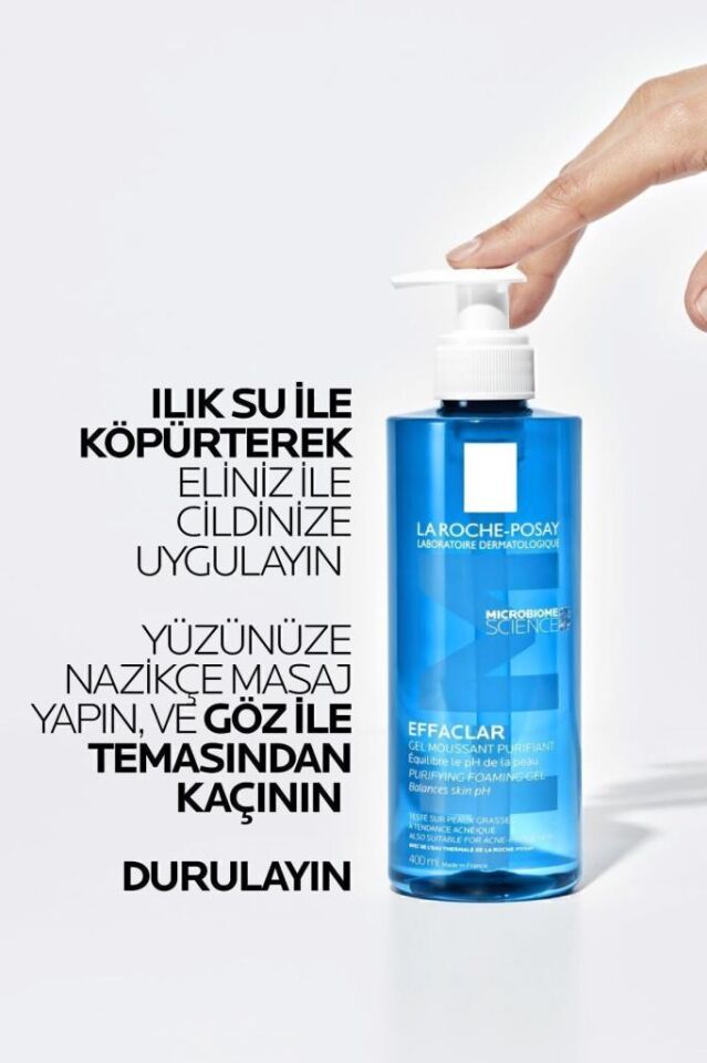 La Roche Posay Effaclar Cleansing Gel for Oily Skin 400ml - Refill