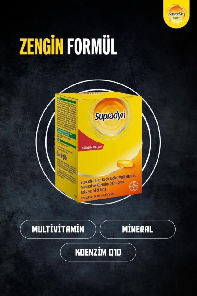 Supradyn Koenzim Q10 30 Tablet