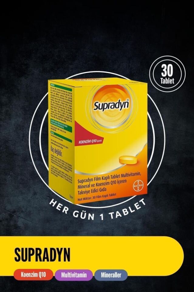 Supradyn Koenzim Q10 30 Tablet