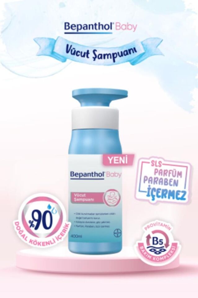 Bepanthol Baby Vücut Şampuanı 400 ml