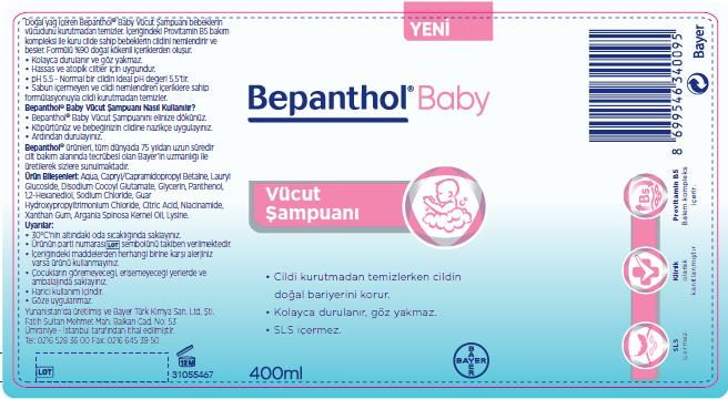 Bepanthol Baby Vücut Şampuanı 400 ml