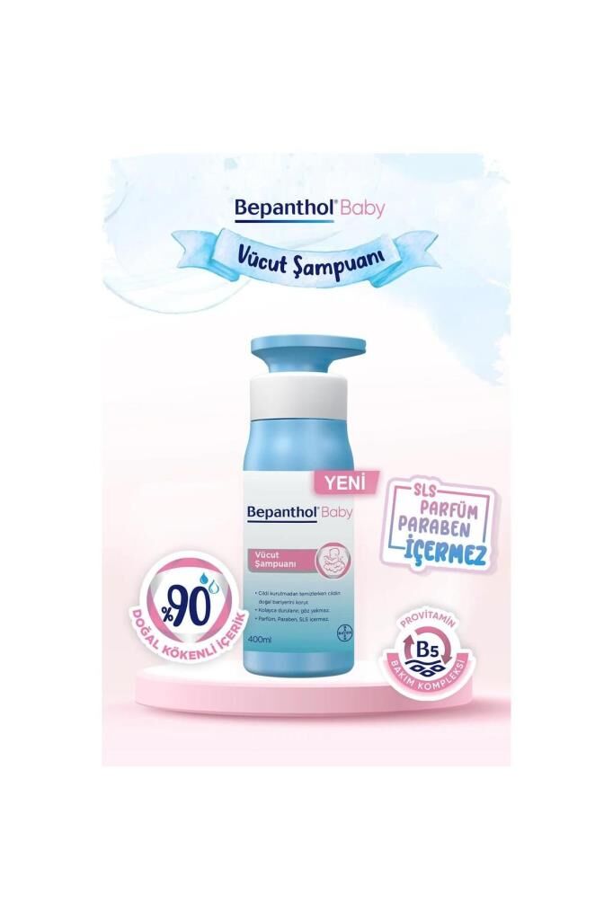 Bepanthol Baby Body Shampoo 400 ml
