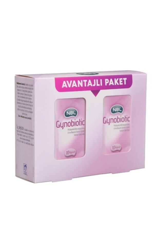 Gynobiotic 10 Kapsül 2'li Paket
