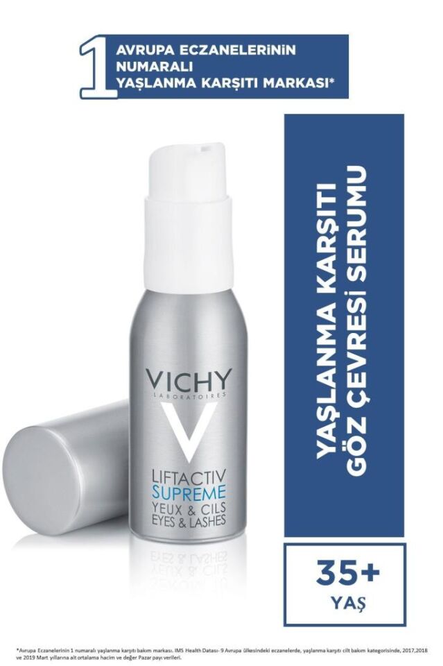 Vichy Liftactiv Serum 10 Göz ve Kirpik Serumu 15ml