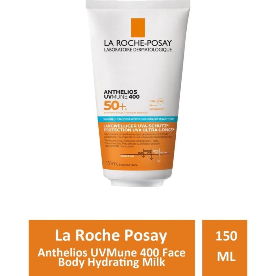 La Roche Posay Anthelios UVMune 400 Face Body Hydrating Milk 150 ml