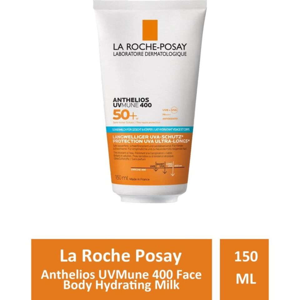 La Roche Posay Anthelios UVMune 400 Face Body Hydrating Milk 150 ml