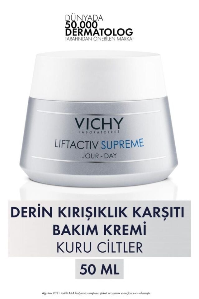 Vichy Liftactiv Supreme Yaşlanma Karşıtı Krem 50 ml Kuru Ciltler
