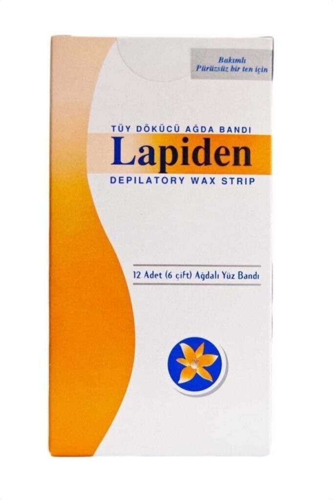 Lapiden Yüz İçin Ağda Bandı 12'Li 8691787000073