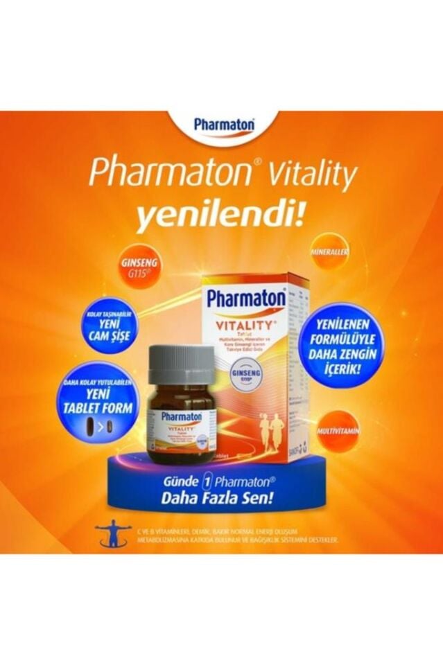 Pharmaton Vitality 60 Tablet