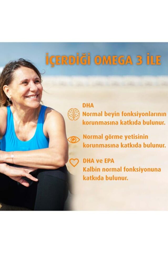 Pharmaton 50 Plus 30 Kapsül - Omega 3 Multivitamin Ve Mineraller 3'lü Paket