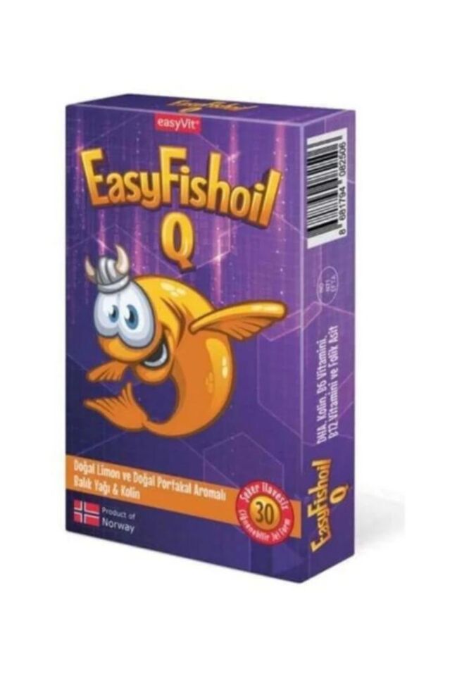 EasyQ Omega 3 Kolin Vitamin 30 Tablet