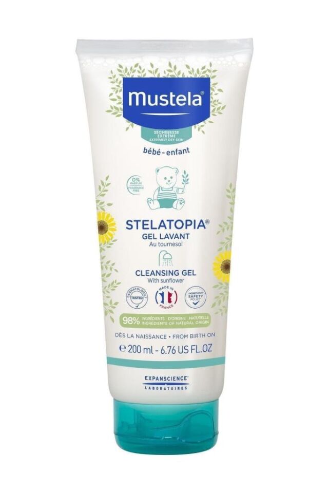 Mustela Stelatopia Cleansing GEL 200 ml