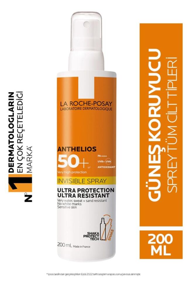 La Roche Posay Anthelios Shaka Güneş Koruyucu Sprey Spf50+ 200 ml