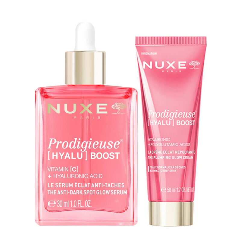 Nuxe Prodigieuse Hyalu Boost Bakım Seti Plump Glow Routine