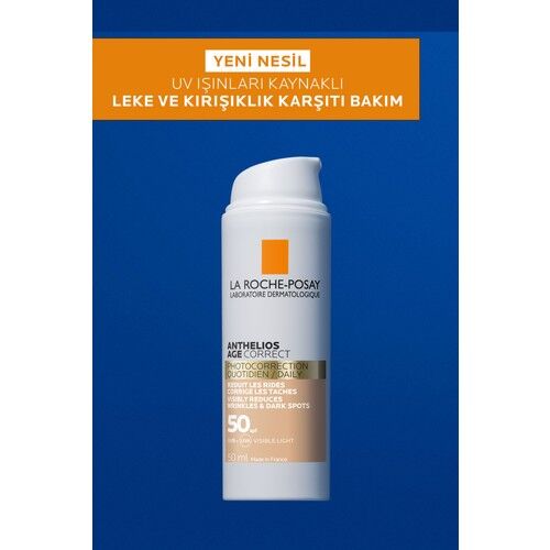 La Roche Posay Anthelios Age Correct Daily CC Tinted Cream SPF50+ 50 ml