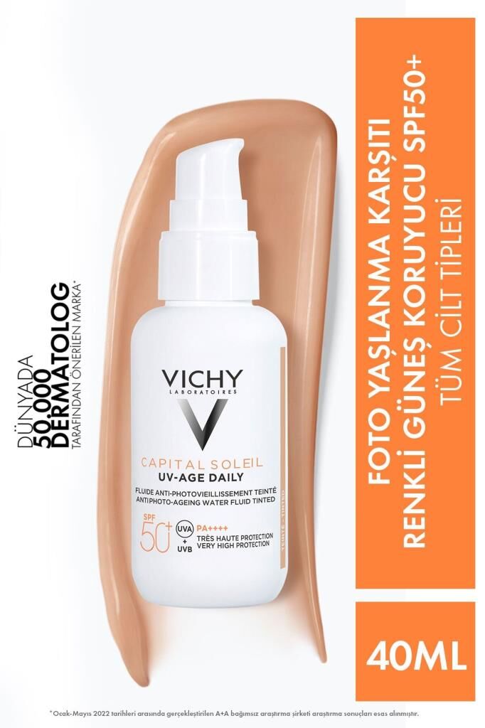 Vichy CS UV Age Daily Tunted SPF50 40 ml
