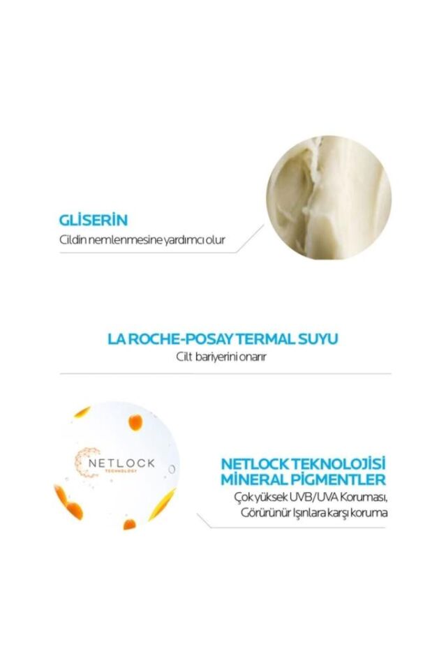 La Roche Posay Anthelios Uvmune SPF50 + Nemlendirici Güneş Kremi 50 ml - Tinted