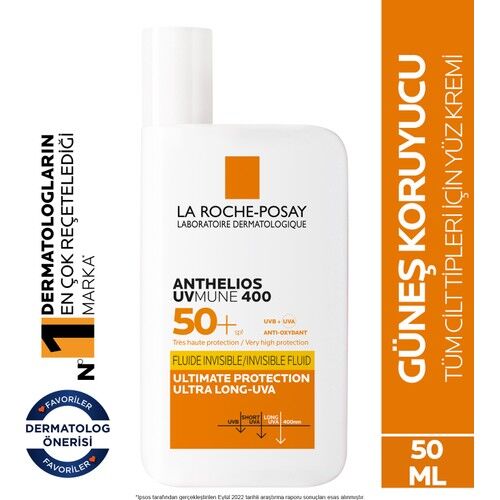 La Roche Posay Anthelios Fluide Invisible Ultra Protection SPF 50+ 50 ml