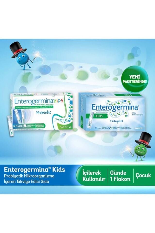 Enterogermina Çocuklar İçin 5 ml x 20 Flakon