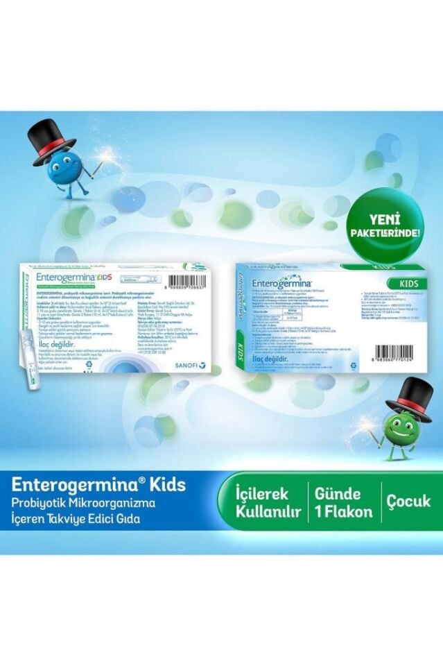 Enterogermina Çocuklar İçin 5 ml x 20 Flakon