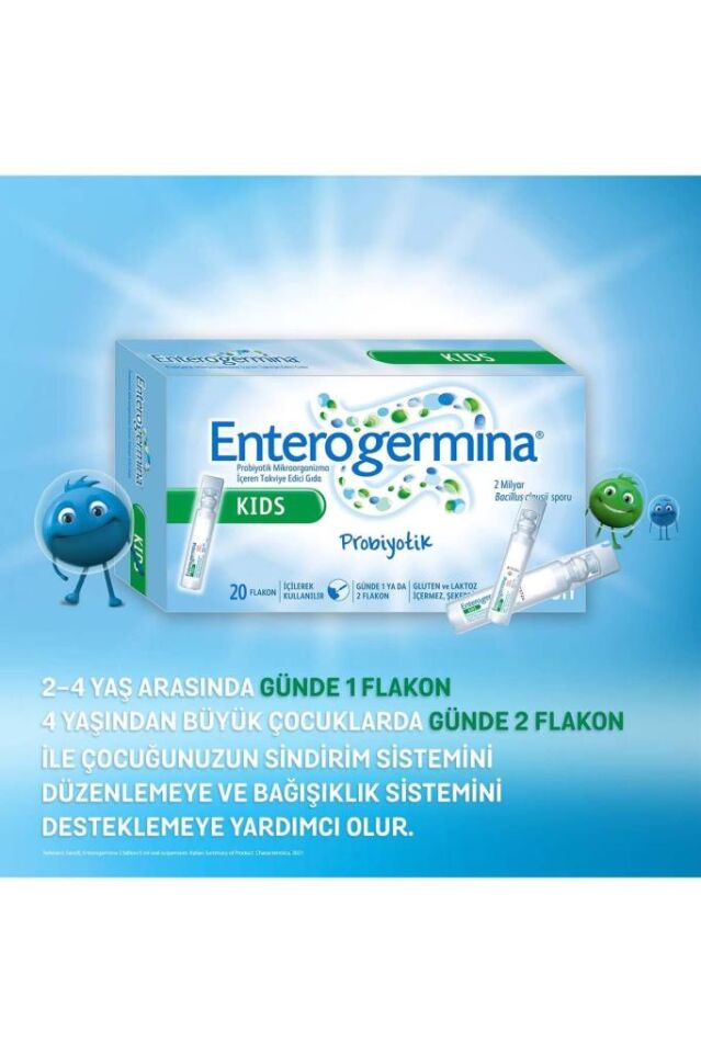 Enterogermina Çocuklar İçin 5 ml x 20 Flakon