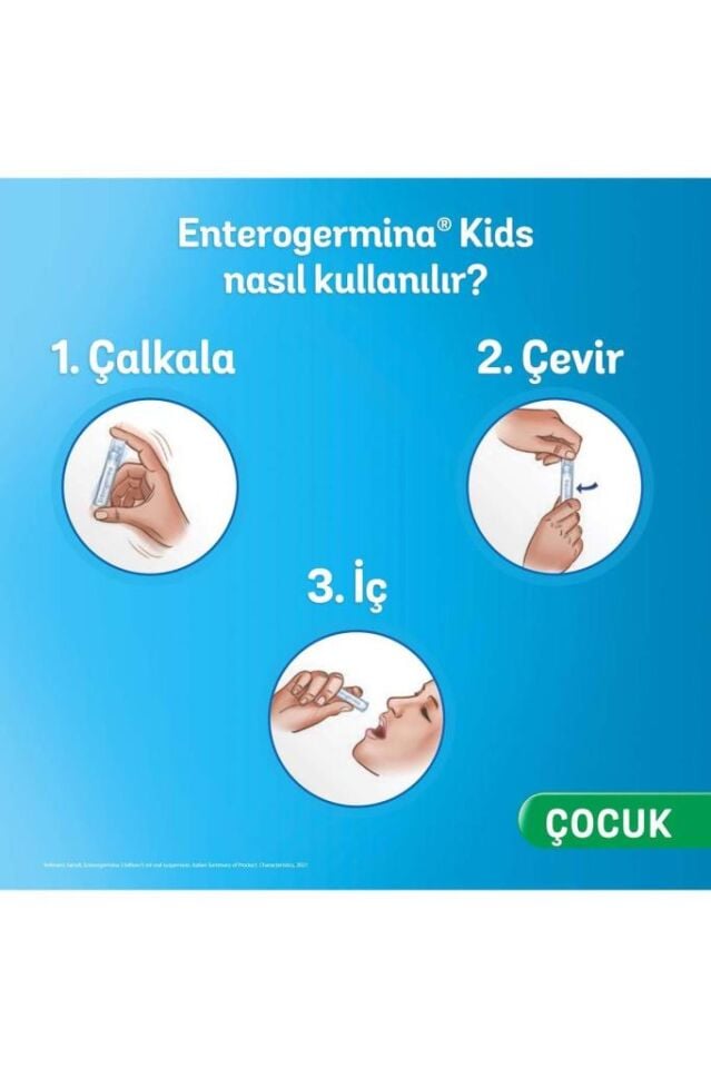 Enterogermina Çocuklar İçin 5 ml x 20 Flakon