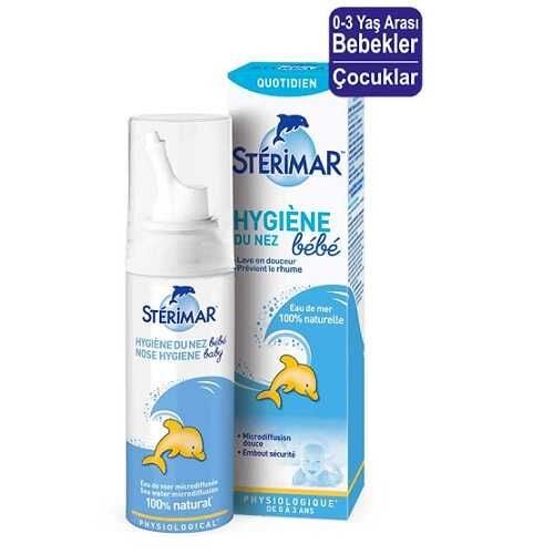 Sterimar Baby Deniz Suyu Burun Açıcı Sprey 0-3 yaş 50 ml