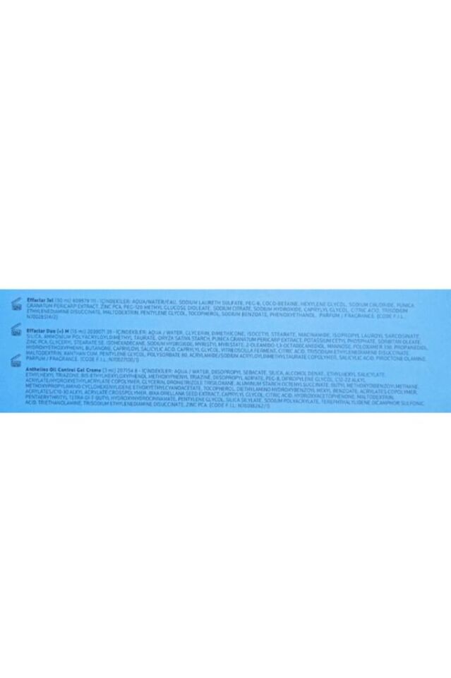 La Roche Posay Yeni Effaclar Tanışma Kiti Jel 50 ml + 15 ml Duo+ M + Yağlı Cilt Güneş Kremi 3x3 ml