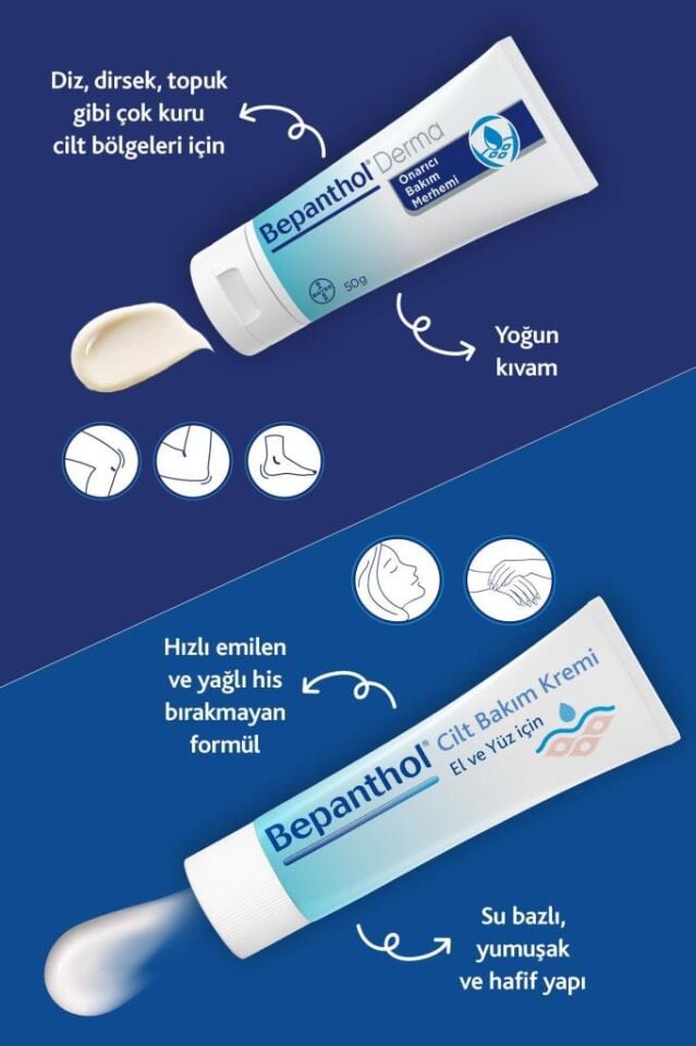 Bepanthol Onarıcı Bakım Merhemi 50 gr