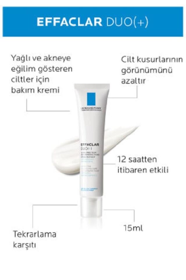 La Roche Posay Effaclar Tanışma Kiti - Effaclar Gel 50 ml + Effaclar Duo 15 ml