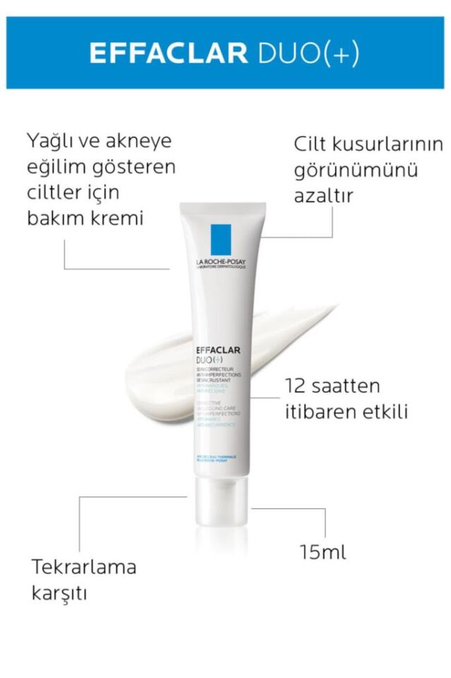 La Roche Posay Effaclar Tanışma Kiti - Effaclar Gel 50 ml + Effaclar Duo 15 ml