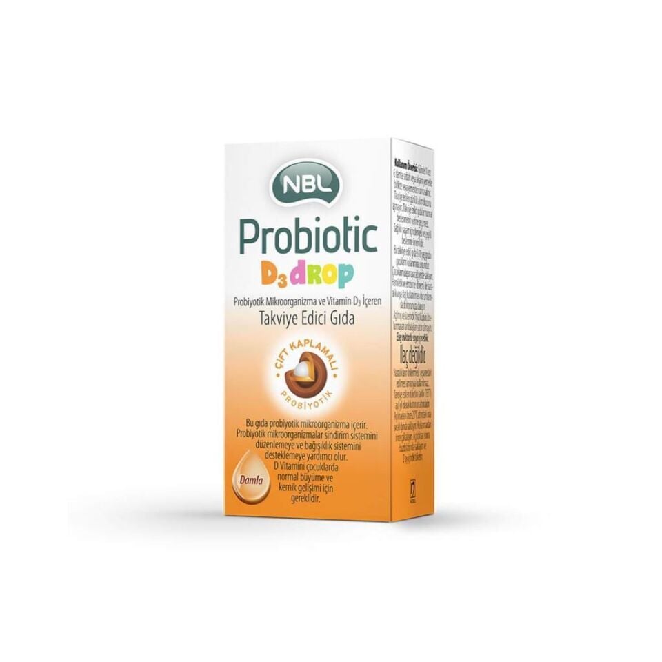 NBL Probiotic D3 Drop 7,5 ml Damla